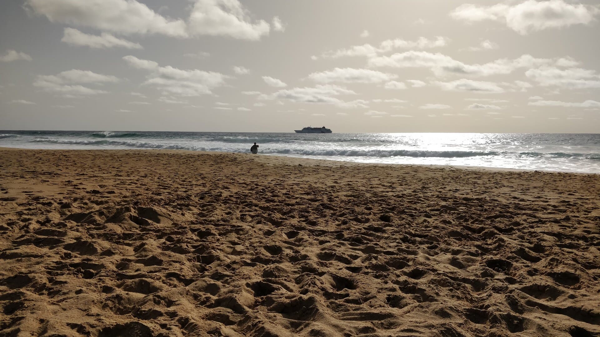 Stranden på Porto Santo